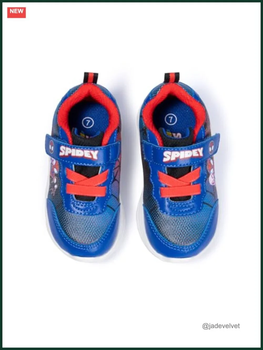 Toddler Athletic Sneakers with Velcro Closure, Breathable Mesh Upper, Non-Slip